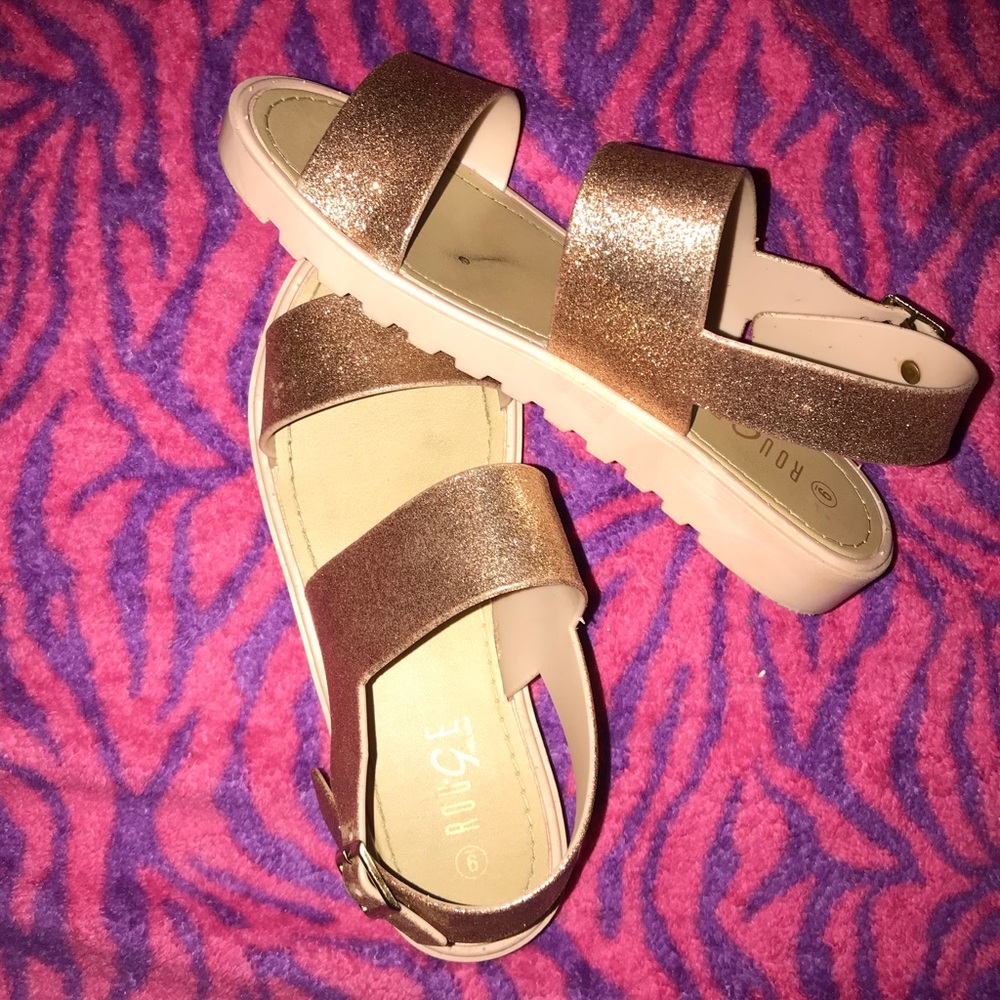 Glitter Sandals